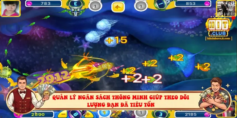 Quản lý ngân sách thông minh giúp theo dõi lượng đạn đã tiêu tốn