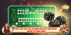 Máy xóc xúc xắc tự động đảm bảo tính ngẫu nhiên và công bằng