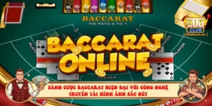 Sảnh cược Baccarat hiện đại với công nghệ truyền tải hình ảnh sắc nét
