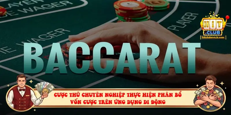 Cược thủ chuyên nghiệp thực hiện phân bổ vốn cược trên ứng dụng di động Cược thủ chuyên nghiệp thực hiện phân bổ vốn cược trên ứng dụng di động