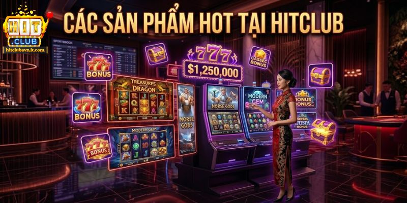 List sản phẩm & khuyến mãi HITCLUB