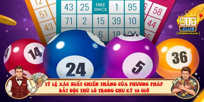 Tỷ lệ xác suất chiến thắng của phương pháp bắt độc thủ lô trong chu kỳ 48 giờ