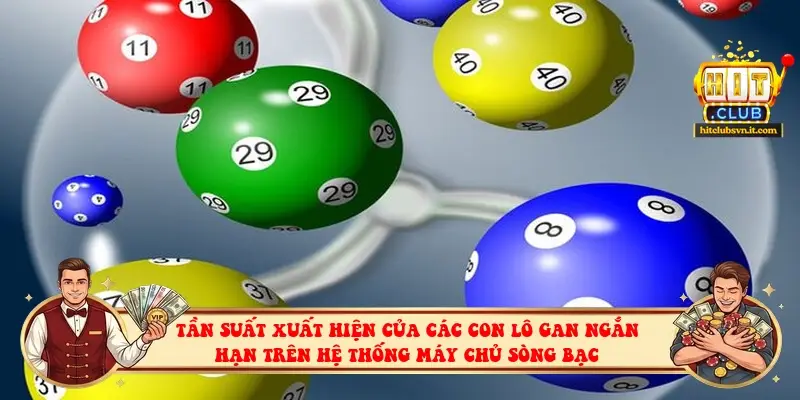 Tần suất xuất hiện của các con lô gan ngắn hạn trên hệ thống máy chủ sòng bạc